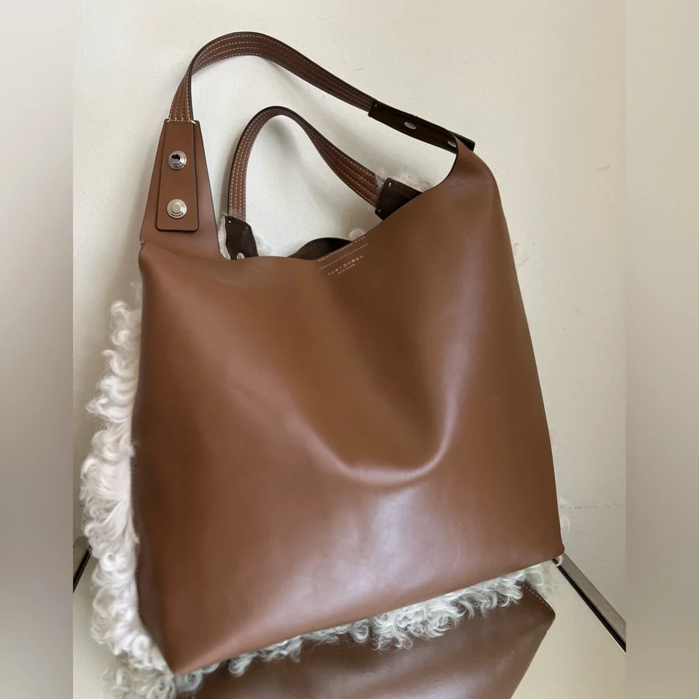 EUC Tory Burch Rory in Shearling tote $1,295